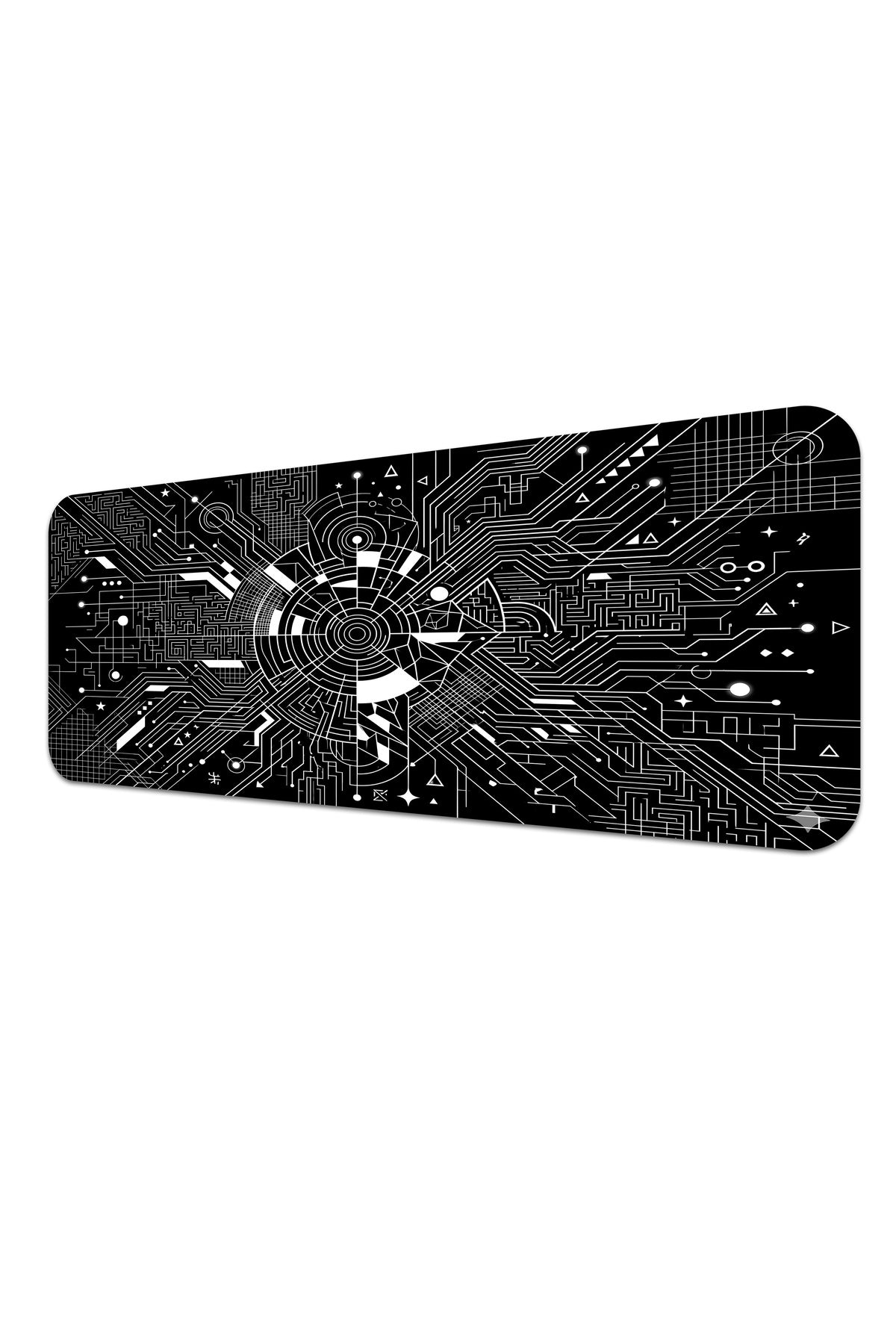70x30 Profesyonel Gaming Mouse Pad - Kaydırmaz Taban, Pürüzsüz Yüzey, Hassas Kontrol, Dikişli Kenar