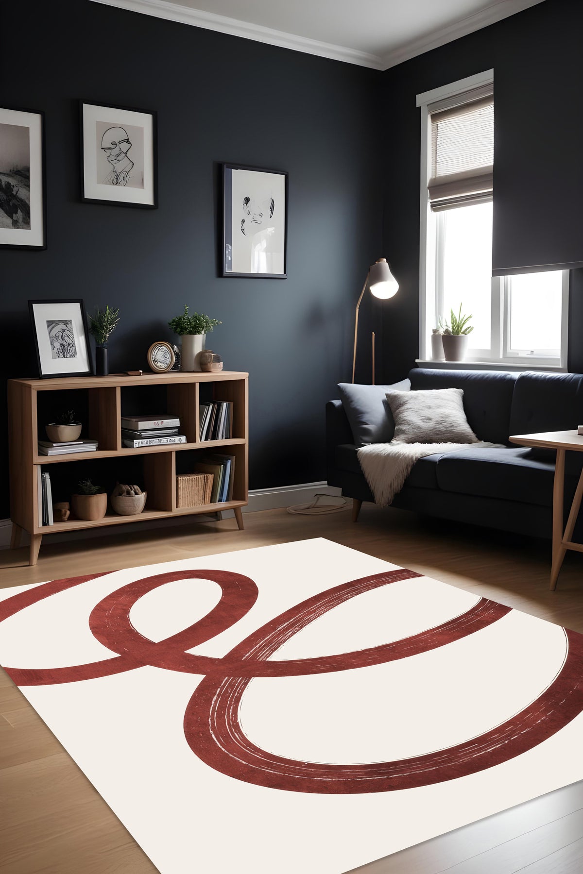 Makinede Yıkanabilir Dijital Baskı Kaymaz Taban Salon Mutfak Yolluk Çocuk Odası Halısı