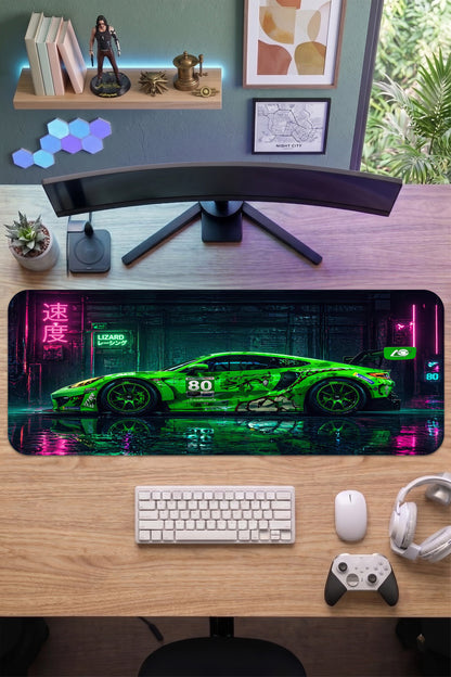 70x30 Profesyonel Gaming Mouse Pad - Kaydırmaz Taban, Pürüzsüz Yüzey, Hassas Kontrol, Dikişli Kenar