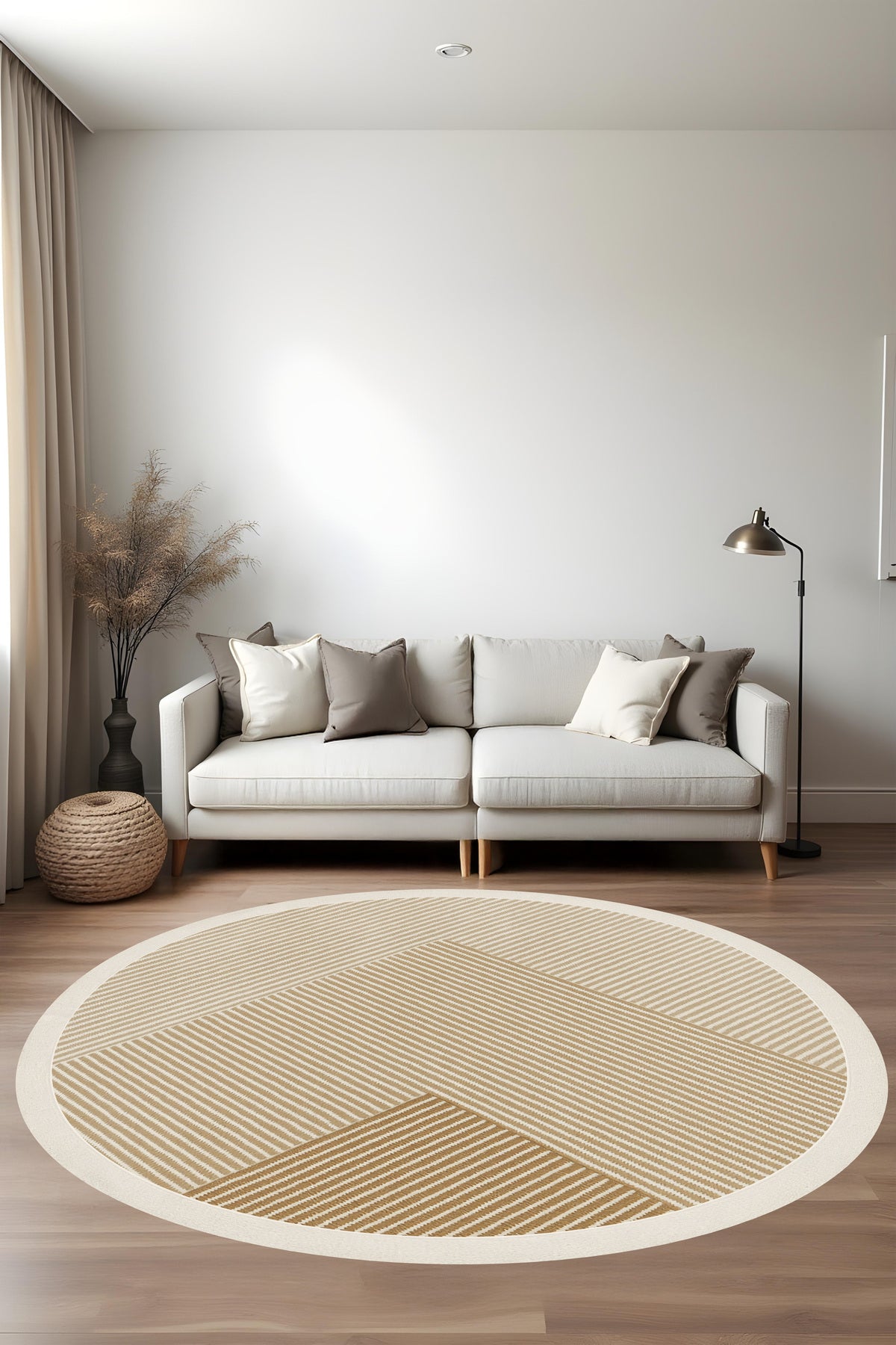Makinede Yıkanabilir Geometrik Desen Kaymaz Taban Leke Tutmaz Mutfak Halısı Salon Halısı ve Yolluk
