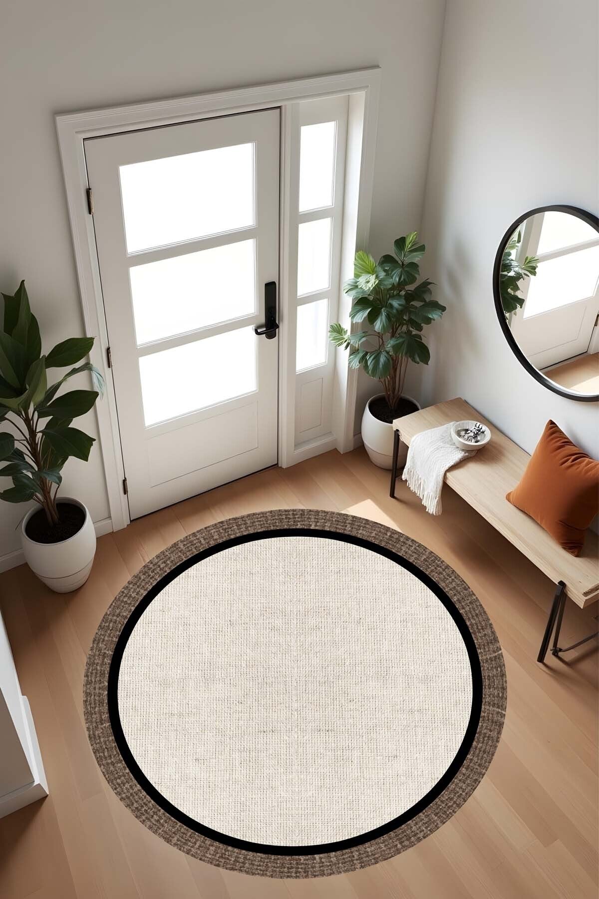 Makinede Yıkanabilir Dijital Baskı Kaymaz Taban Salon Halısı Mutfak Yolluk Çocuk Odası Halısı