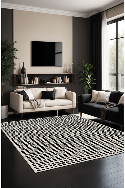 Dijital Baskı Modern Dekoratif Makinada Yıkanabilir Salon Halısı Mutfak Halısı Yolluk Koridor Halısı