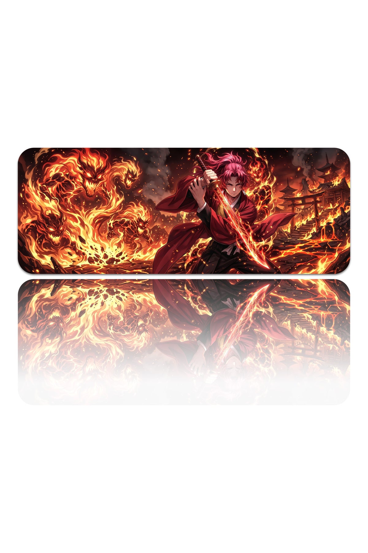 70x30 Profesyonel Gaming Mouse Pad - Kaydırmaz Taban, Pürüzsüz Yüzey, Hassas Kontrol, Dikişli Kenar