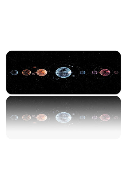 70x30 Profesyonel Gaming Mouse Pad - Kaydırmaz Taban, Pürüzsüz Yüzey, Hassas Kontrol, Dikişli Kenar