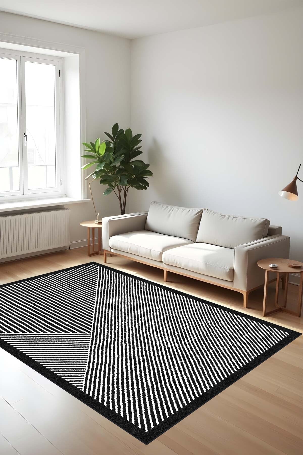 Makinede Yıkanabilir Dijital Baskı Kaymaz Taban Salon Halısı Mutfak Yolluk Çocuk Odası Halısı
