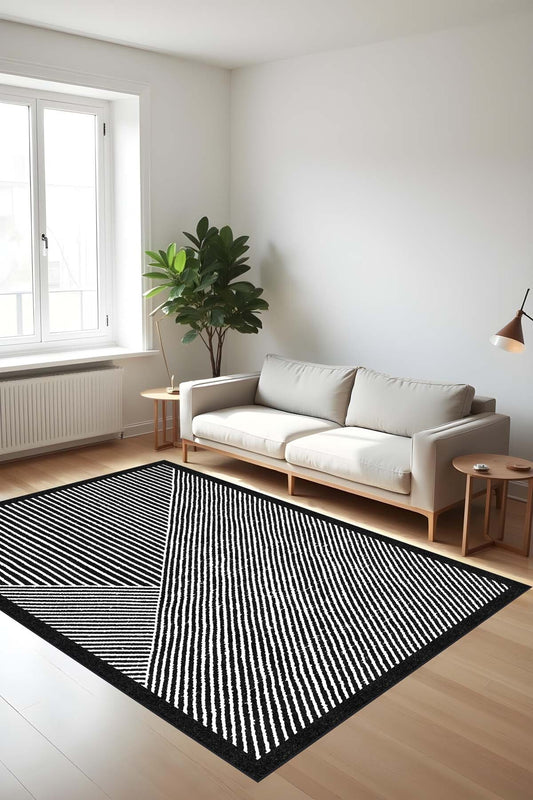 Makinede Yıkanabilir Dijital Baskı Kaymaz Taban Salon Halısı Mutfak Yolluk Çocuk Odası Halısı