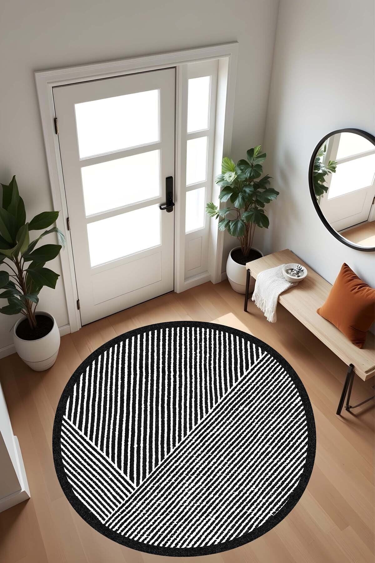 Makinede Yıkanabilir Dijital Baskı Kaymaz Taban Salon Halısı Mutfak Yolluk Çocuk Odası Halısı