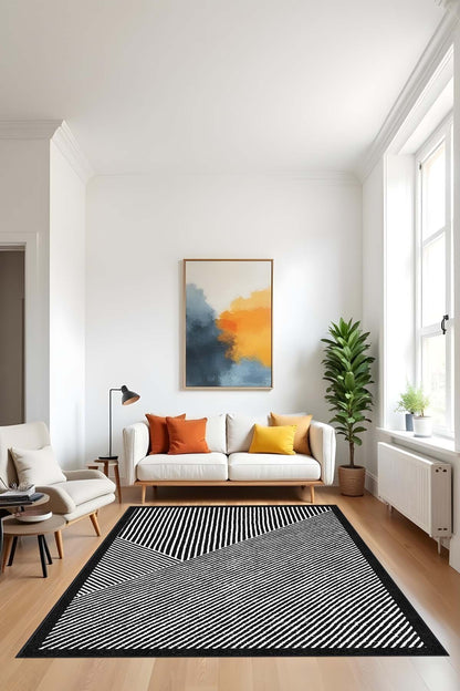 Makinede Yıkanabilir Dijital Baskı Kaymaz Taban Salon Halısı Mutfak Yolluk Çocuk Odası Halısı