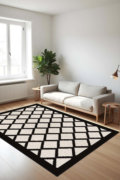 Makinede Yıkanabilir Dijital Baskı Kaymaz Taban Salon Halısı Mutfak Yolluk Çocuk Odası Halısı