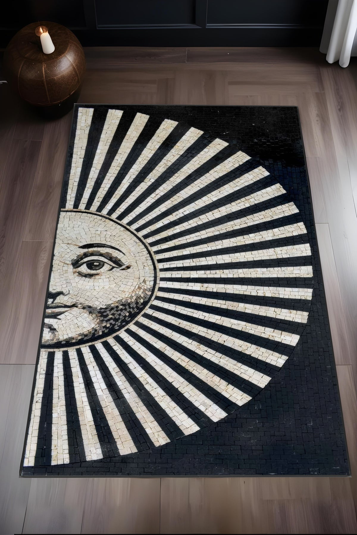 Makinede yıkanabilir siyah beyaz kaymaz taban leke tutmaz salon halısı genç halısı çocuk halısı