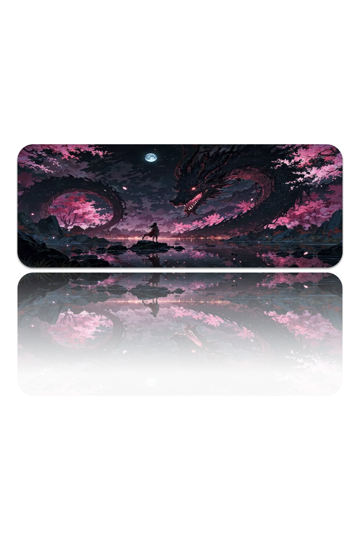 70x30 Profesyonel Gaming Mouse Pad - Kaydırmaz Taban, Pürüzsüz Yüzey, Hassas Kontrol, Dikişli Kenar