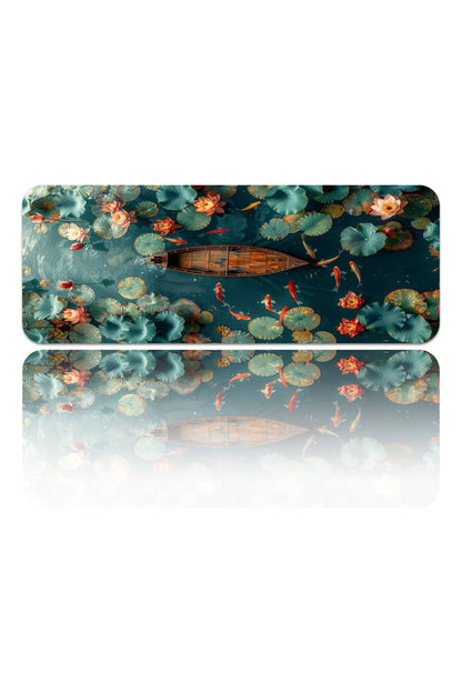 70x30 Profesyonel Gaming Mouse Pad - Kaydırmaz Taban, Pürüzsüz Yüzey, Hassas Kontrol, Dikişli Kenar