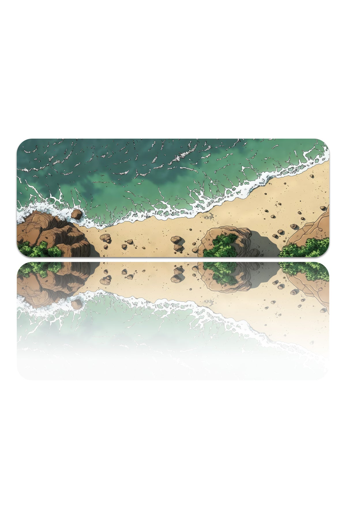 70x30 Profesyonel Gaming Mouse Pad - Kaydırmaz Taban, Pürüzsüz Yüzey, Hassas Kontrol, Dikişli Kenar