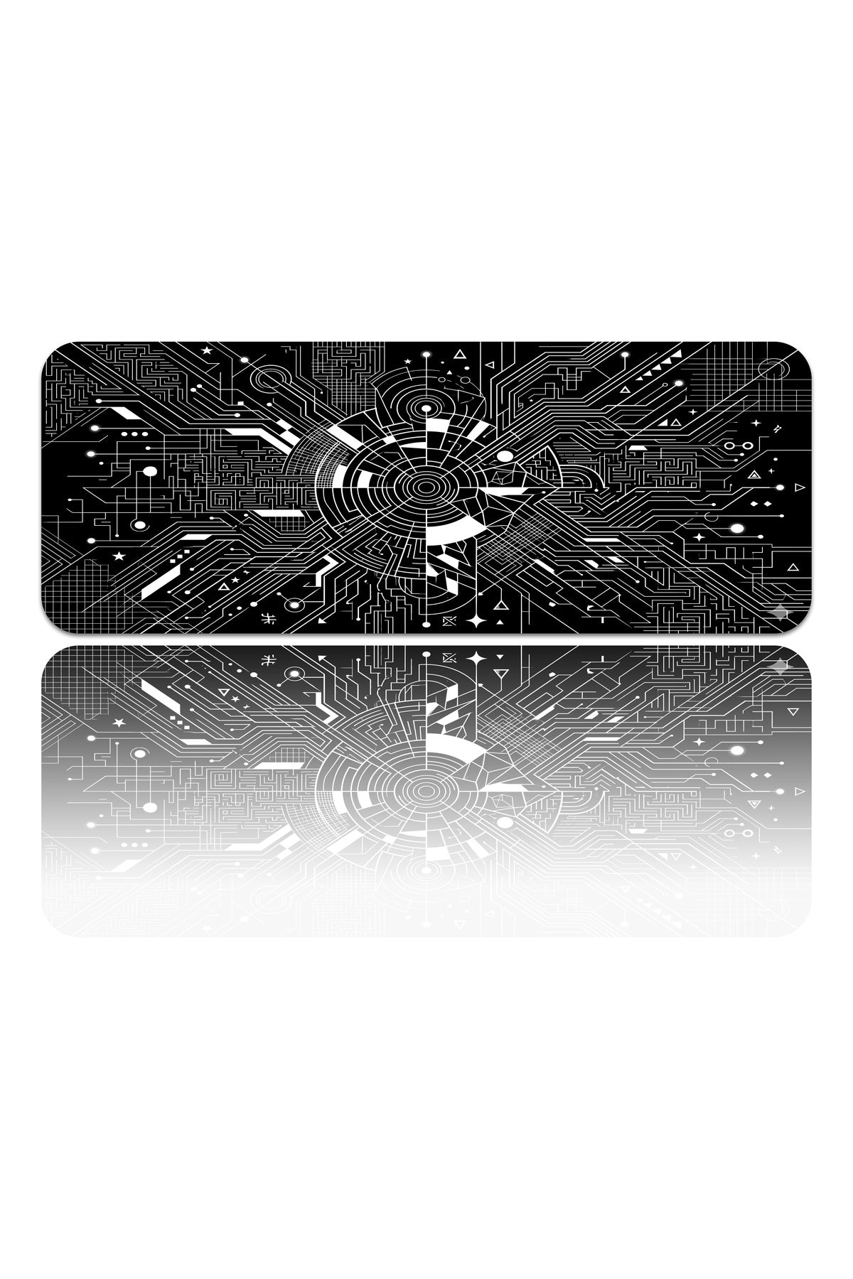 70x30 Profesyonel Gaming Mouse Pad - Kaydırmaz Taban, Pürüzsüz Yüzey, Hassas Kontrol, Dikişli Kenar