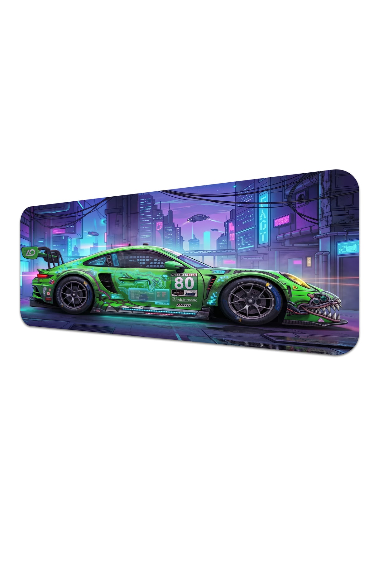 70x30 Profesyonel Gaming Mouse Pad - Kaydırmaz Taban, Pürüzsüz Yüzey, Hassas Kontrol, Dikişli Kenar