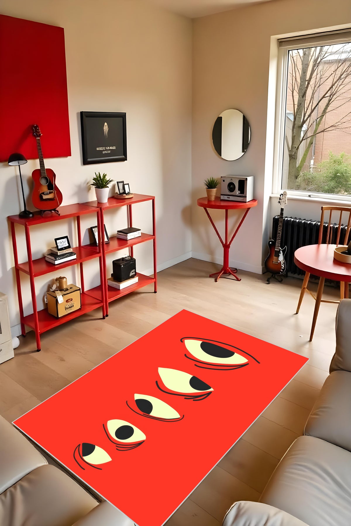 Makinede yıkanabilir bohem desen kaymaz taban leke tutmaz salon halısı çocuk halısı ve kesme yolluk