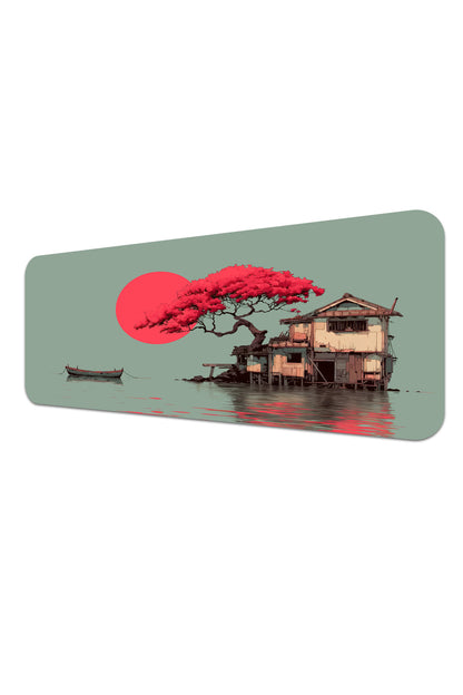 70x30 Profesyonel Gaming Mouse Pad - Kaydırmaz Taban, Pürüzsüz Yüzey, Hassas Kontrol, Dikişli Kenar