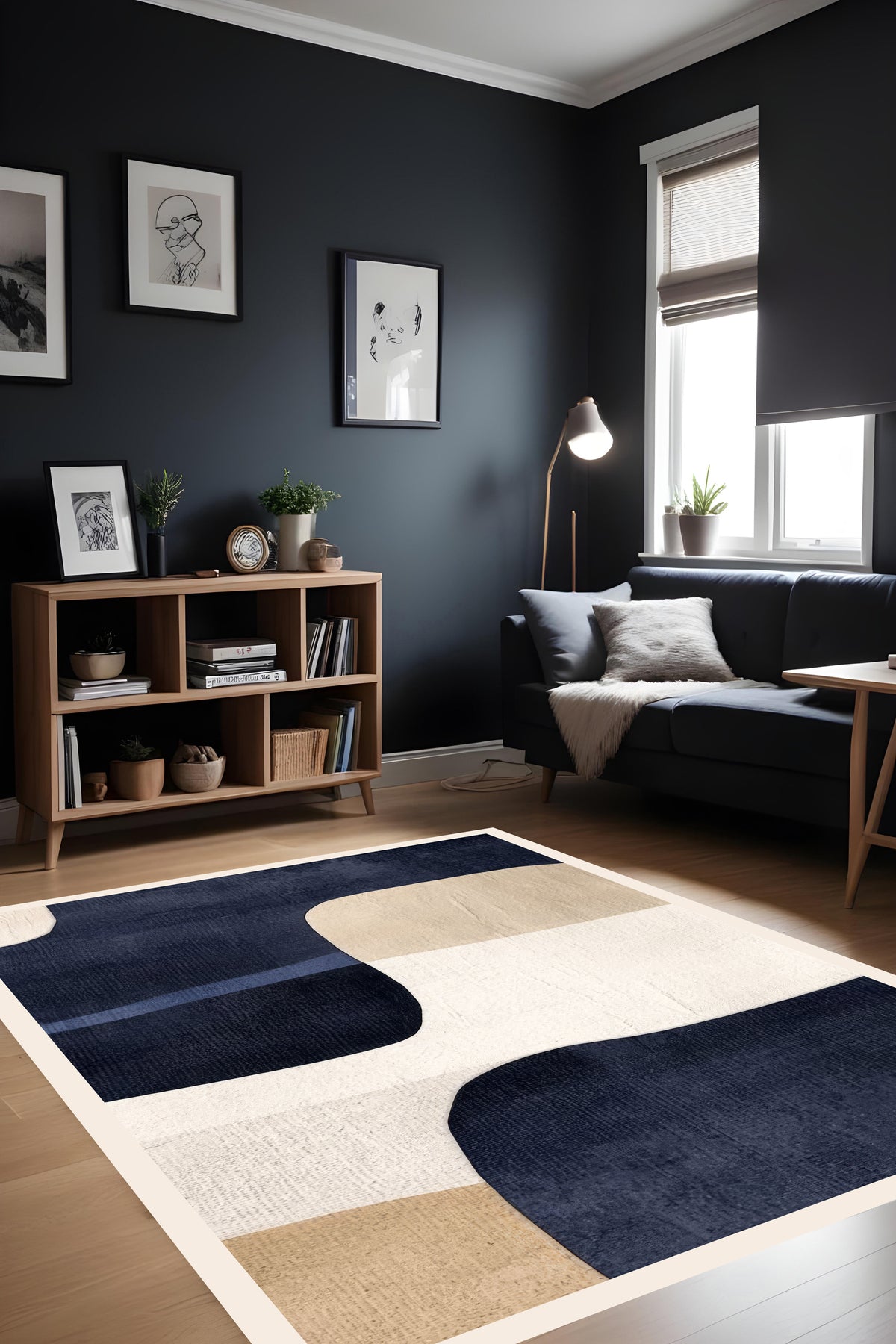 Makinede Yıkanabilir Dijital Baskı Kaymaz Taban Salon Mutfak Yolluk Çocuk Odası Halısı