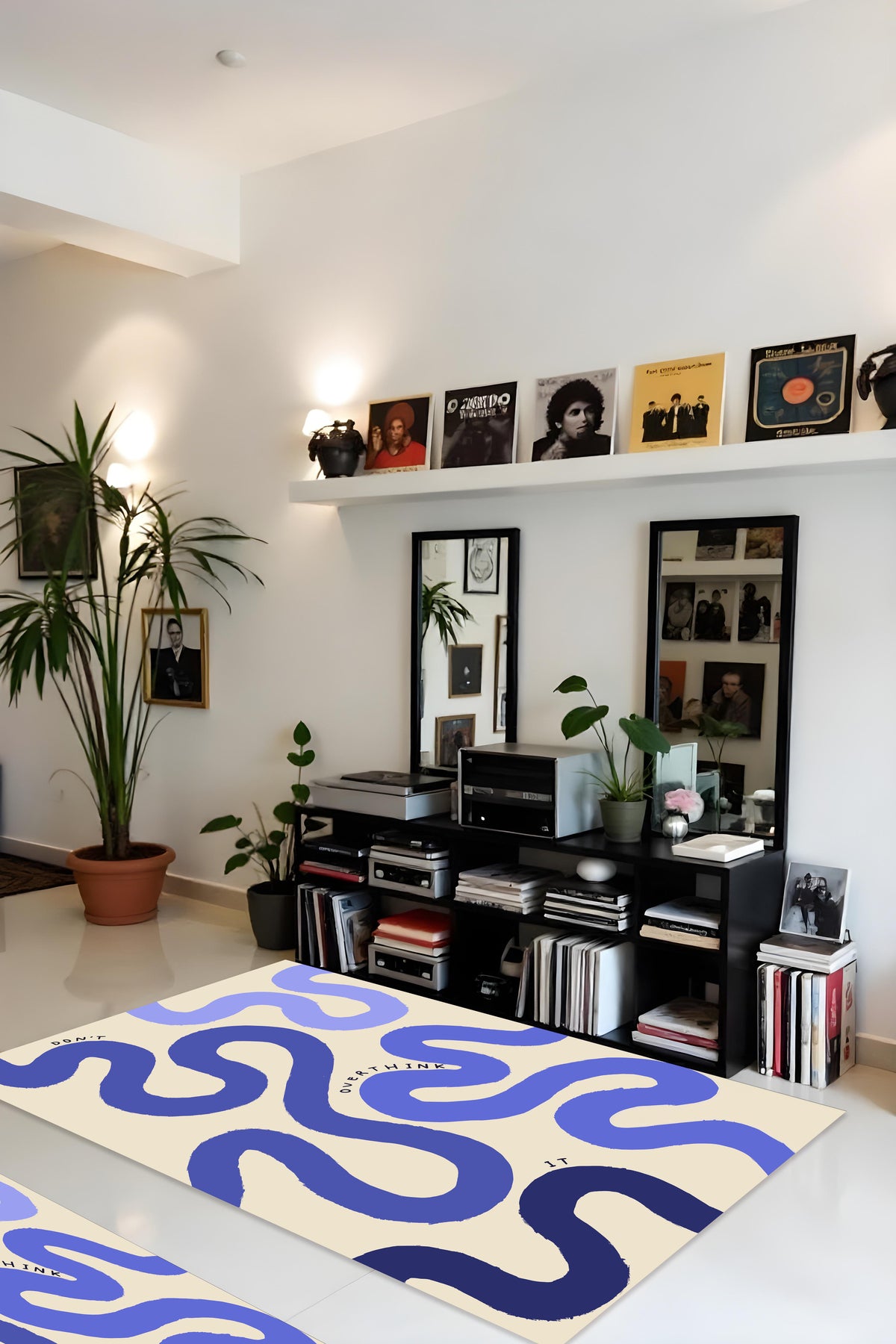 Makinede Yıkanabilir Dijital Baskı Kaymaz Taban Salon Mutfak Yolluk Çocuk Odası Halısı