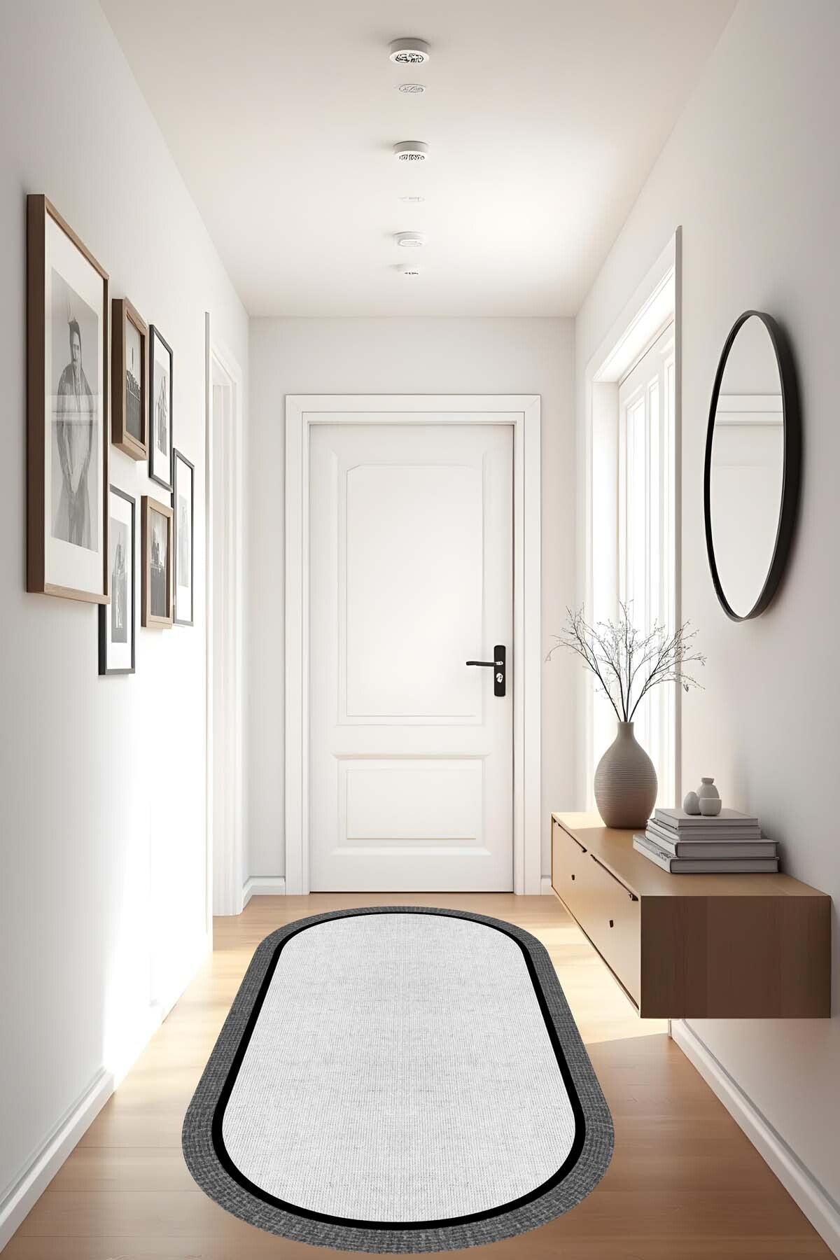 Makinede Yıkanabilir Dijital Baskı Kaymaz Taban Salon Halısı Mutfak Yolluk Çocuk Odası Halısı