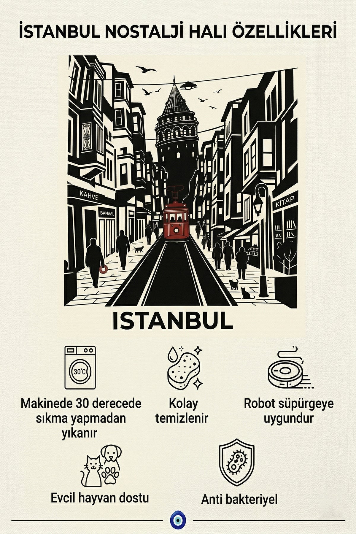 Dijital Yıkanabilir Etnik Retro Desen Kaymaz Taban Salon Halısı Mutfak Halısı Yolluk Çocuk Halısı