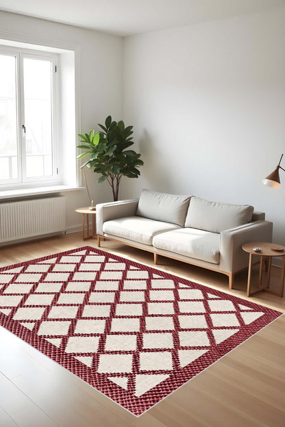Makinede Yıkanabilir Dijital Baskı Kaymaz Taban Salon Halısı Mutfak Yolluk Çocuk Odası Halısı