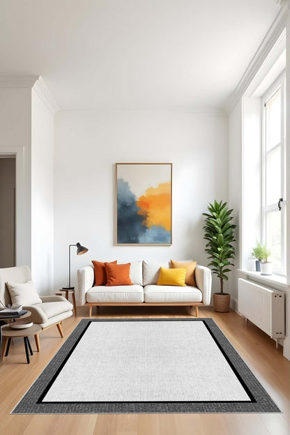 Makinede Yıkanabilir Dijital Baskı Kaymaz Taban Salon Halısı Mutfak Yolluk Çocuk Odası Halısı