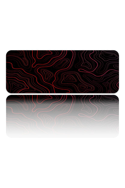 70x30 Profesyonel Gaming Mouse Pad - Kaydırmaz Taban, Pürüzsüz Yüzey, Hassas Kontrol, Dikişli Kenar