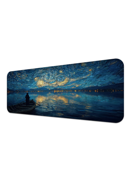 70x30 Profesyonel Gaming Mouse Pad - Kaydırmaz Taban, Pürüzsüz Yüzey, Hassas Kontrol, Dikişli Kenar