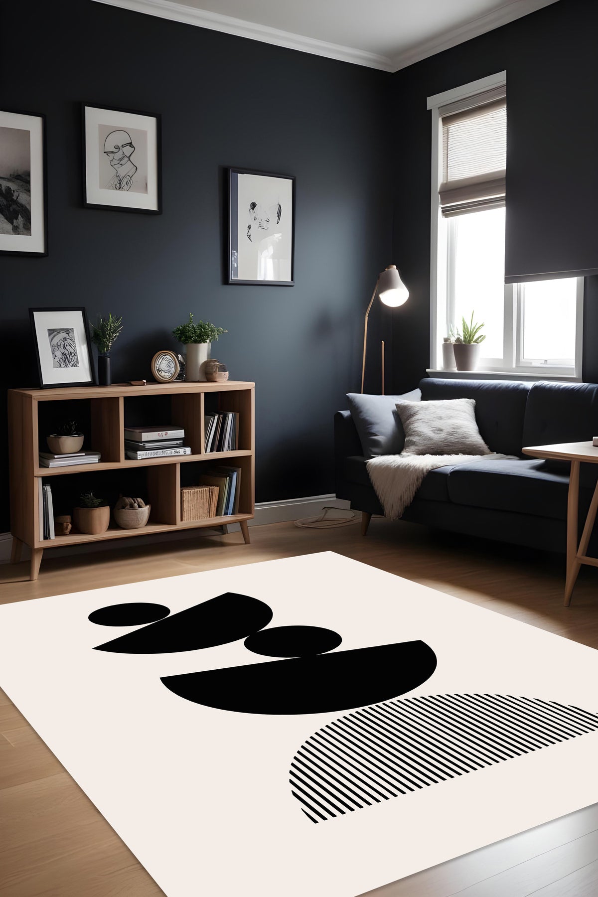 Makinede Yıkanabilir Dijital Baskı Kaymaz Taban Salon Mutfak Yolluk Çocuk Odası Halısı