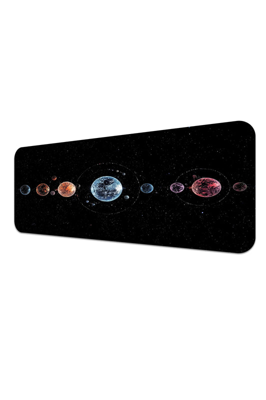 70x30 Profesyonel Gaming Mouse Pad - Kaydırmaz Taban, Pürüzsüz Yüzey, Hassas Kontrol, Dikişli Kenar
