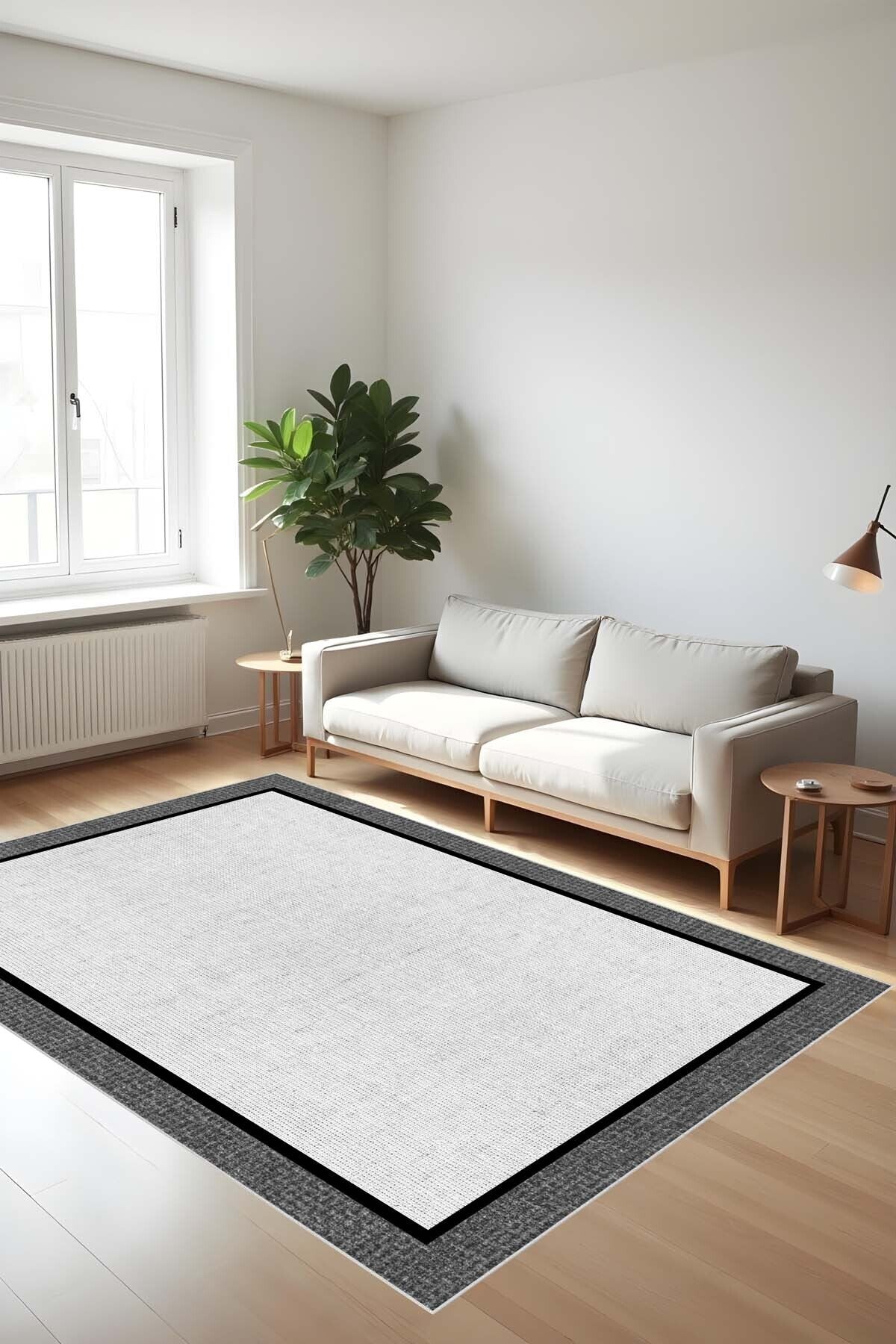 Makinede Yıkanabilir Dijital Baskı Kaymaz Taban Salon Halısı Mutfak Yolluk Çocuk Odası Halısı