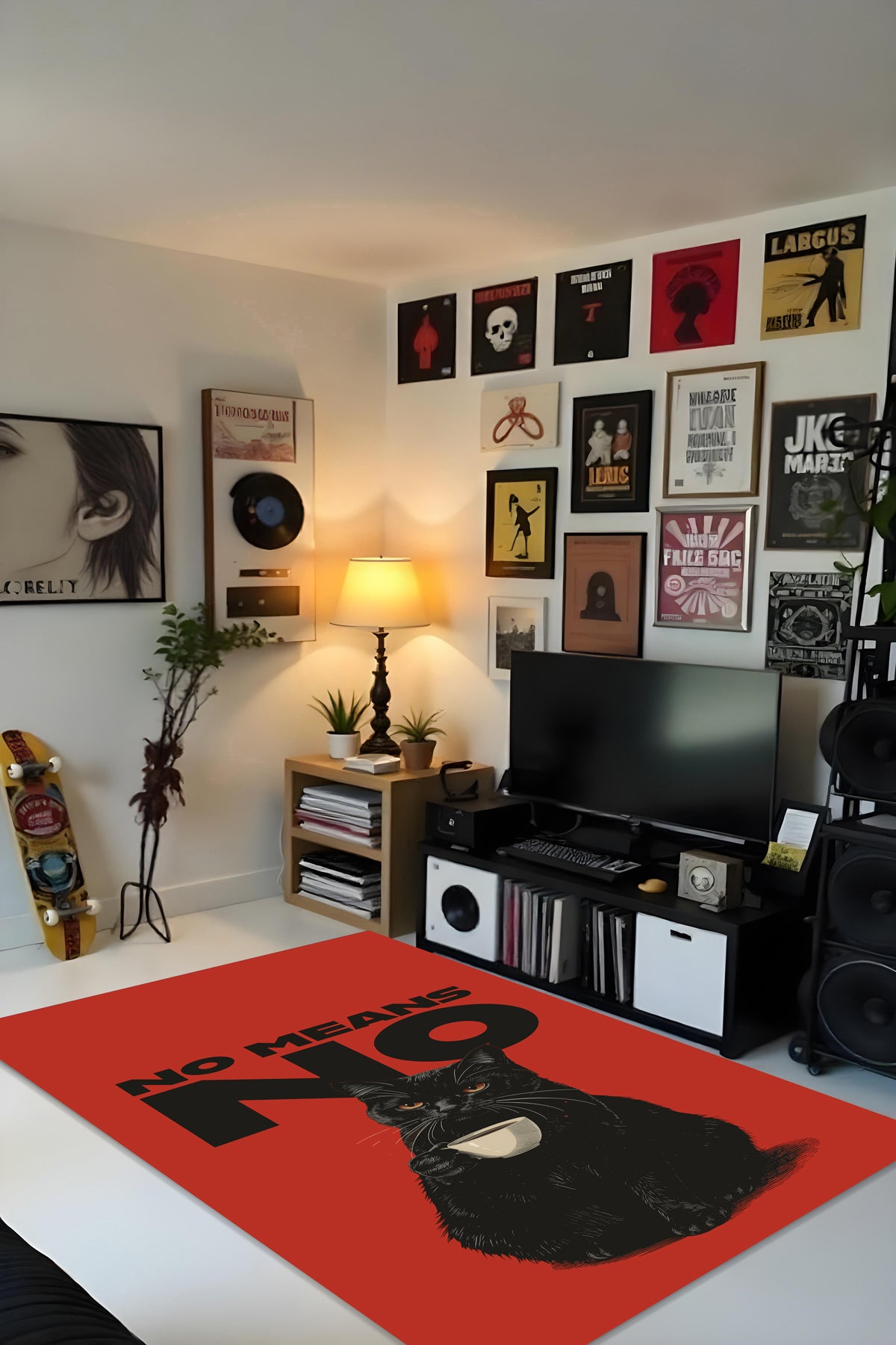 Dijital Yıkanabilir Etnik Retro Desen Kaymaz Taban Salon Halısı Mutfak Halısı Yolluk Çocuk Halısı