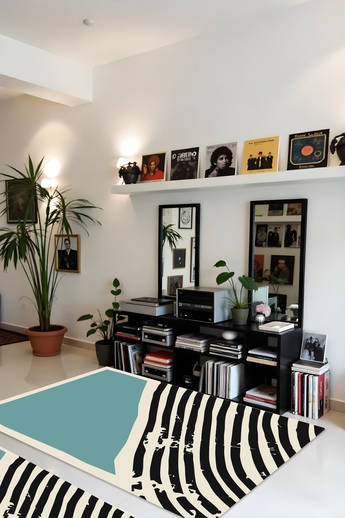 Makinede Yıkanabilir Dijital Baskı Kaymaz Taban Salon Mutfak Yolluk Çocuk Odası Halısı