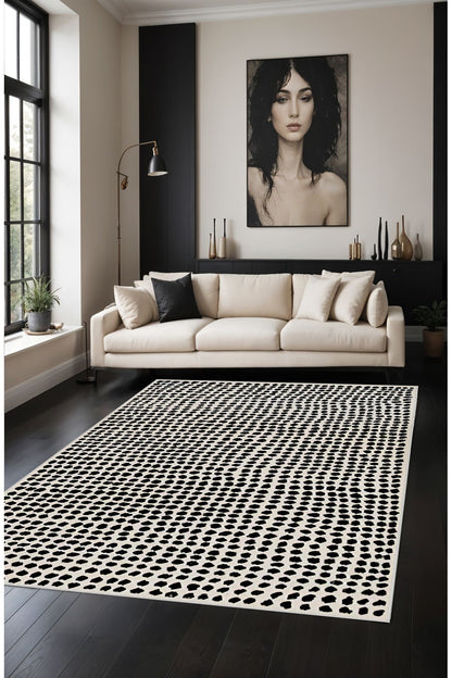 Dijital Baskı Modern Dekoratif Makinada Yıkanabilir Salon Halısı Mutfak Halısı Yolluk Koridor Halısı