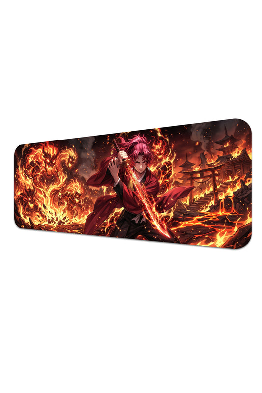 70x30 Profesyonel Gaming Mouse Pad - Kaydırmaz Taban, Pürüzsüz Yüzey, Hassas Kontrol, Dikişli Kenar